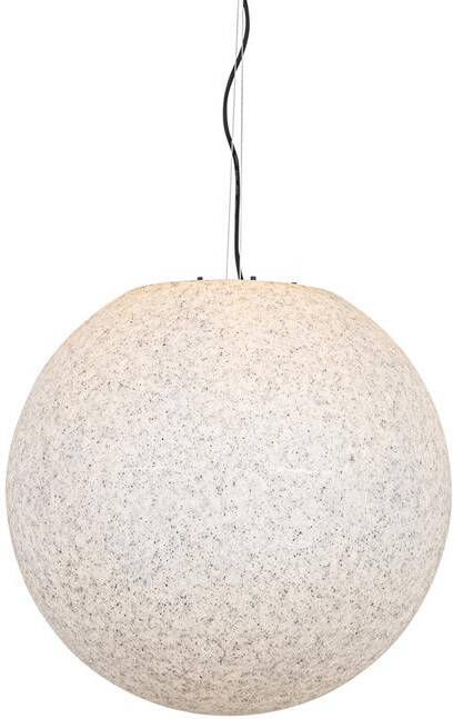 QAZQA Moderne buiten hanglamp grijs 56 cm IP65 Nura