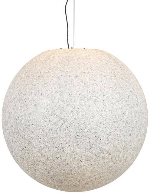 QAZQA Moderne buiten hanglamp grijs 77 cm IP65 Nura