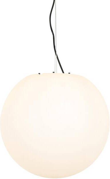 QAZQA Moderne buiten hanglamp wit 45 cm IP65 Nura