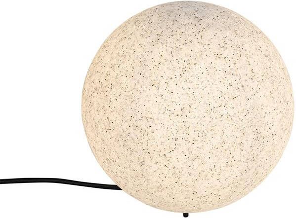 QAZQA Moderne buitenlamp grijs 25 cm IP65 Nura