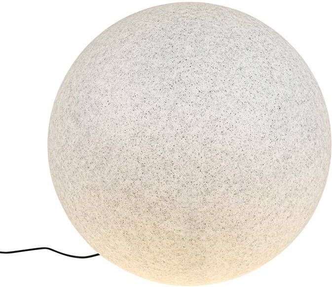 QAZQA Moderne buitenlamp grijs 77 cm IP65 Nura