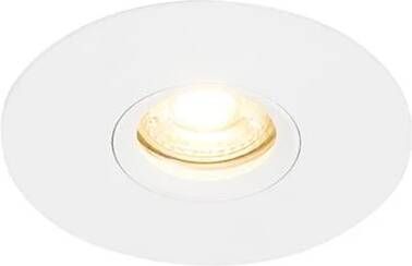 QAZQA Moderne inbouwspot wit 12 cm Buco