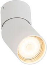 QAZQA Moderne opbouwspot wit GU10 50mm Falo
