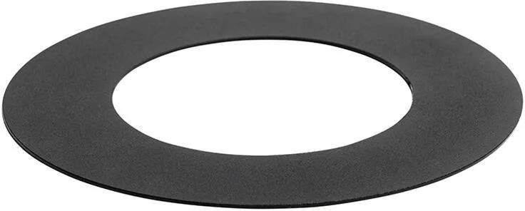QAZQA Opvulring zwart voor inbouwspots 7 5 13 cm Spacer
