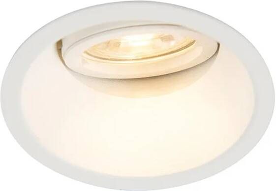 QAZQA Smart inbouwspot wit incl. WiFi GU10 verstelbaar Alloy