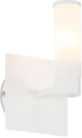 QAZQA Moderne badkamer wandlamp wit IP44 Bath