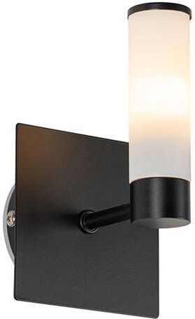 QAZQA Moderne badkamer wandlamp zwart IP44 Bath