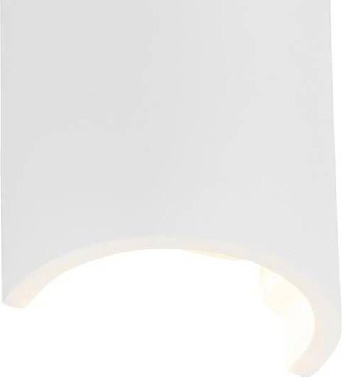 QAZQA Moderne wandlamp wit Colja Novo