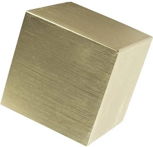 QAZQA Moderne wandlamp goud Cube