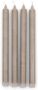 Rivièra Maison Riviera Maison gedraaide dinerkaars kaarsen set ECO Candle Beige - Thumbnail 1