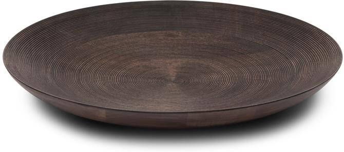 Rivièra Maison Riviera Maison Decoratieschaal Bruin Bangli Mangohout (ØxH) 50x7