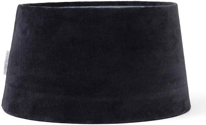 Rivièra Maison Riviera Maison Lampenkap blauw Cilinder Velvet (ØxH) 30x17