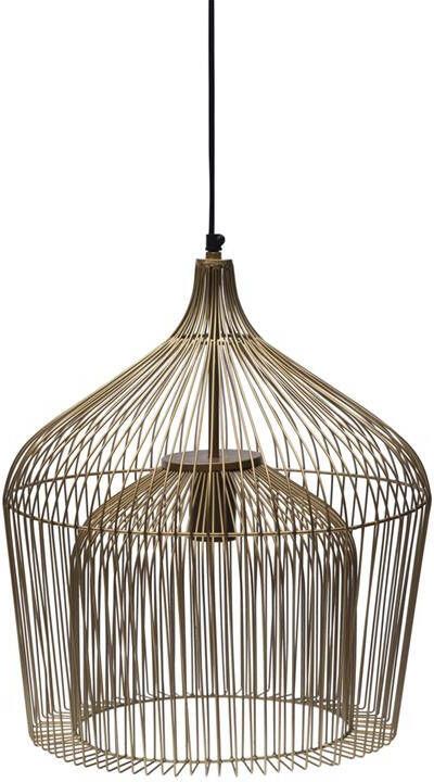 Rivièra Maison Prachtige Hanglamp Goudkleurig IJzer van 43 cm Hoogte