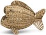 Rivièra Maison Riviera Maison Mandje vis Bruin Fish Opbergmand   Rattan - Thumbnail 1