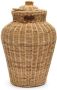 Rivièra Maison Riviera Maison Bloempot Bruin Ginger Jar Plantpot binnen   Rattan - Thumbnail 2