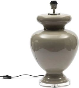 Rivièra Maison Riviera Maison Tafellamp Beige Lampenvoet groot RM Vase Glas