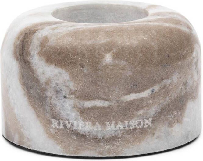 Rivièra Maison Riviera Maison theelichthouder Naturel Ferrera Marble Marmer