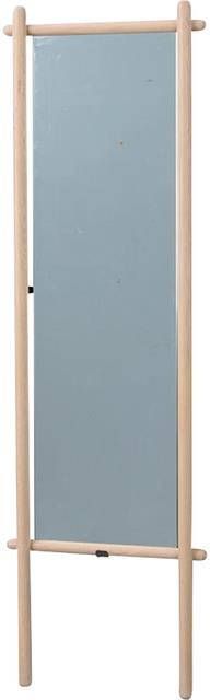 Rowico Home Milford eikenhouten staande wandspiegel whitewash 180 cm