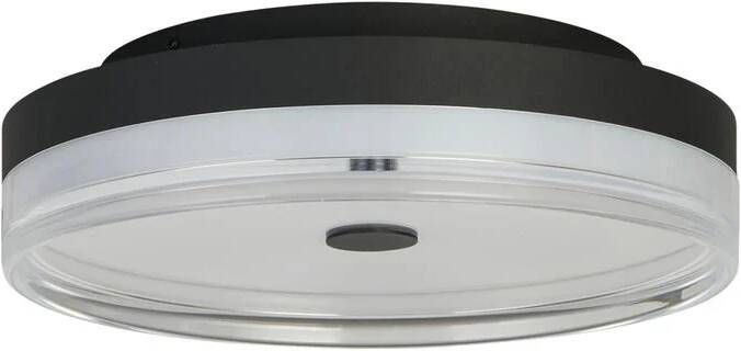 Searchlight Cyprus Plafondlamp Ø 30 cm Zwart
