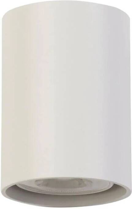 Searchlight Wall Wandlamp Cilinder H 10 cm Wit