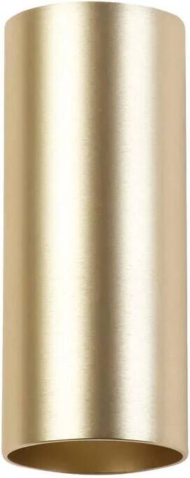 Searchlight Wall Wandlamp Cilinder H 15 4 cm Goud