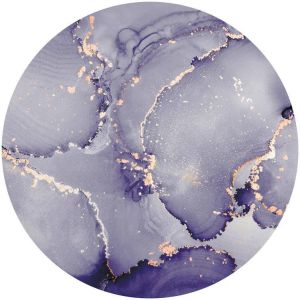 Seemly | Purple Gold Muurcirkel