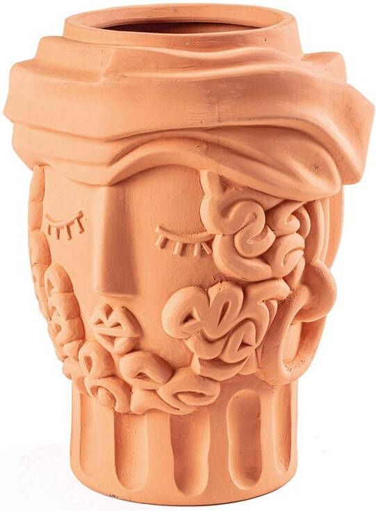 Seletti Magna Graecia Terracotta vaas Man