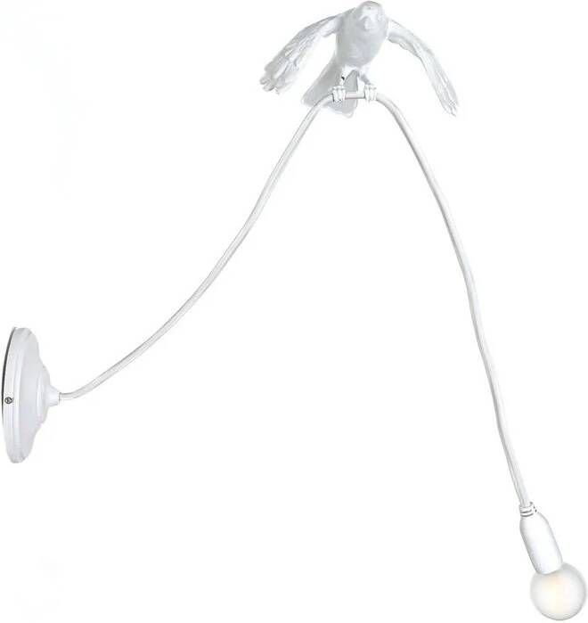 Seletti Sparrow Taking Off wandlamp
