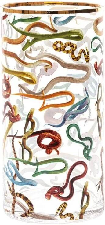 Seletti Toiletpaper Cylindrical vaas medium Snakes