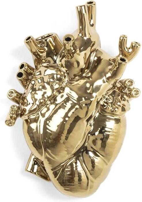 Seletti Vaas Love in Bloom Goud