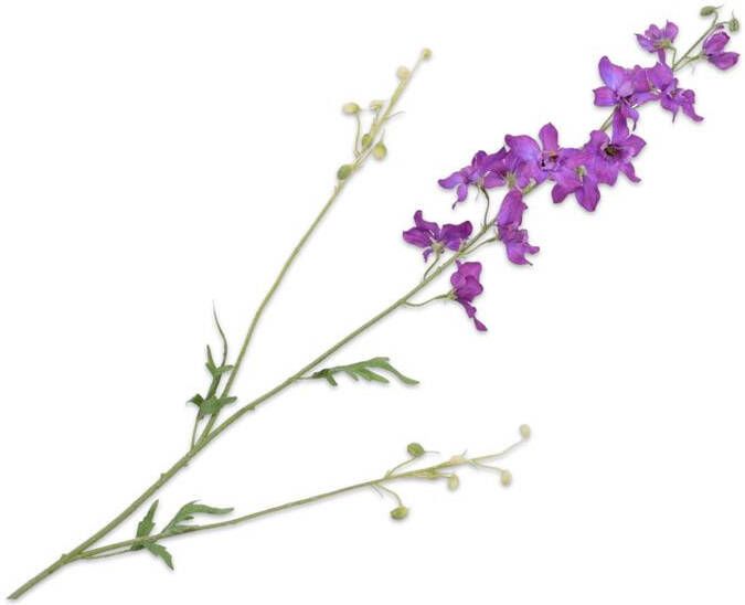 Silk-ka Kunstbloem-Zijden Bloem Delphinium Tak Lavendel 101 cm Per 2