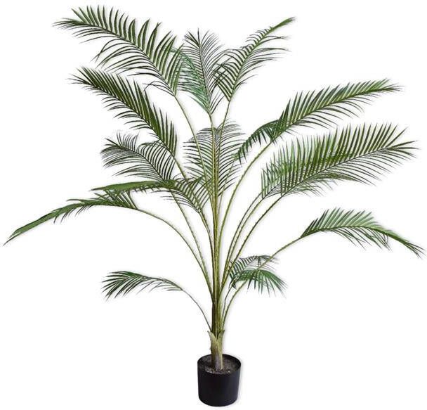 Silk-ka Kunstplant Palm Zijde Groen 183 cm