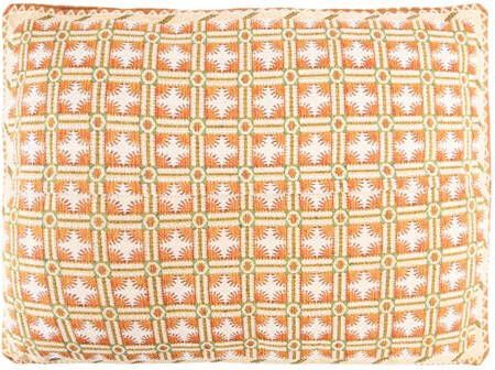 Sissy-Boy Lichtblauw geruit jacquard kussen