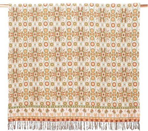 Sissy-Boy Multicolour jacquard geweven sprei met print (200x250 CM)