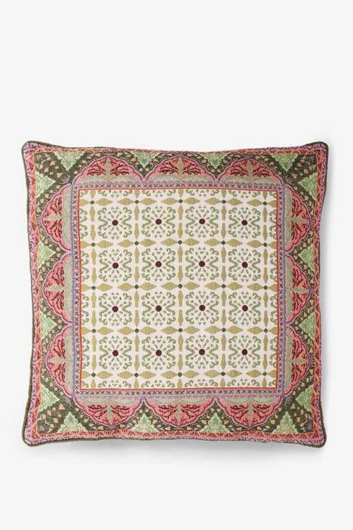 Sissy-Boy Multicolour jacquard kussen met dessin