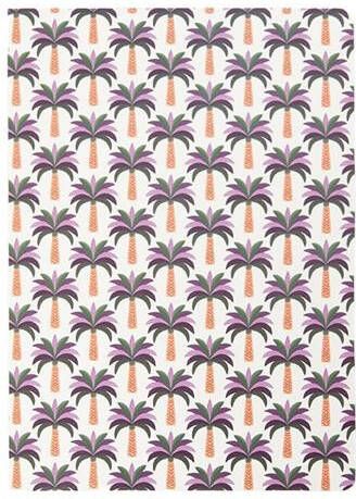 Sissy-Boy Multicolour notitieboek met palmboom print