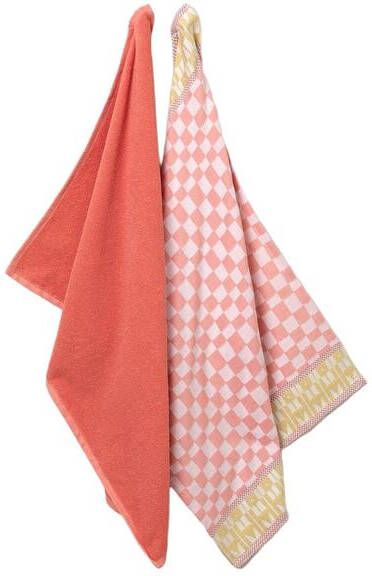 Sissy-Boy Oranje handdoek en theedoek terry