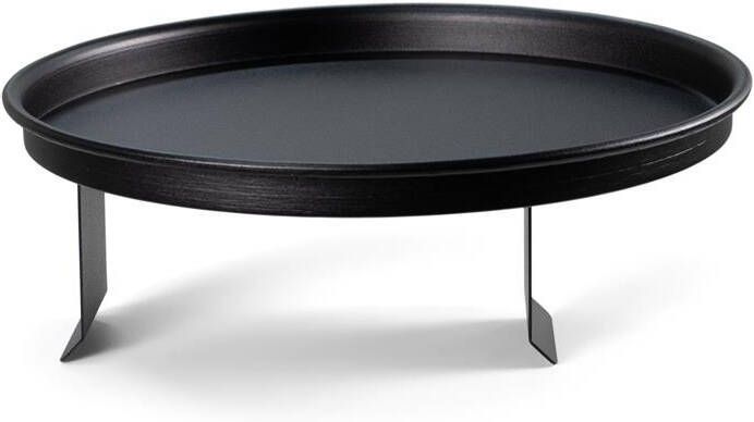 Spinder Design Armtafel ROUND zwart verstelbaar