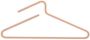 Spinder Design HANG-ON kledinghangers (set van 5 stuks) Clay Terra - Thumbnail 1