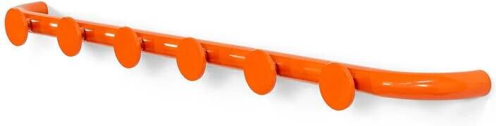 Spinder Design RETRO 6 Wandkapstok Pure Orange