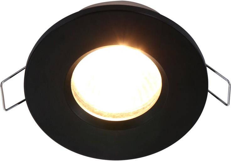 Steinhauer spot Pelite spot zwart metaal Ø 9cm GU10 2488ZW