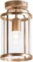 LichtXpert Lightning klassieke plaffondlamp glas kopergroen - Thumbnail 2