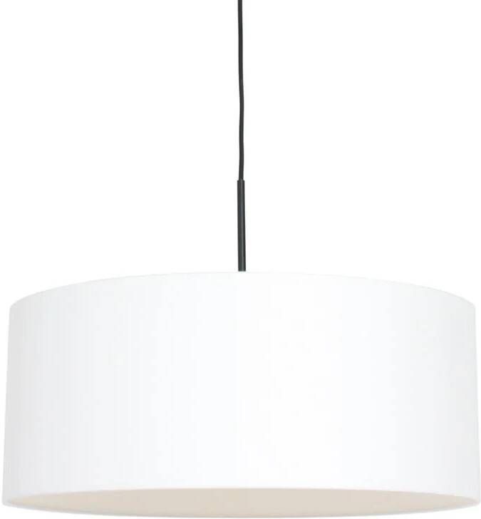 Steinhauer Sparkled Light hanglamp witte chitzo kap