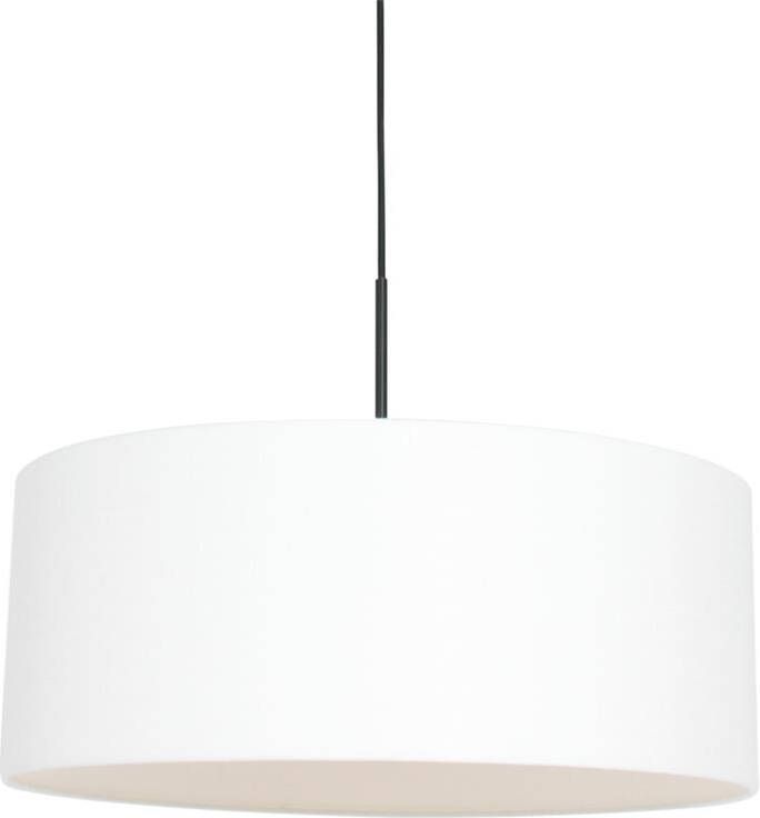Steinhauer Sparkled Light hanglamp witte kap Ø50 cm
