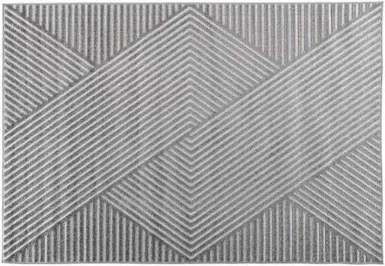 Svea Marco vloerkleed 160 x 230 cm grijs
