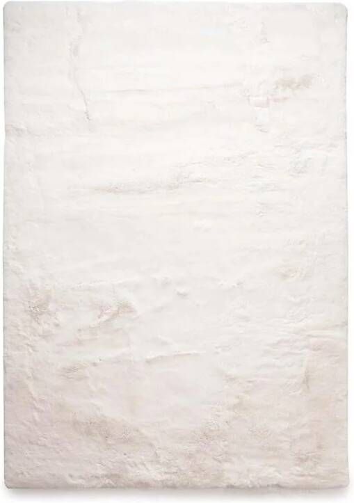 Tapeso Fluffy vloerkleed Comfy Deluxe wit 140x200 cm