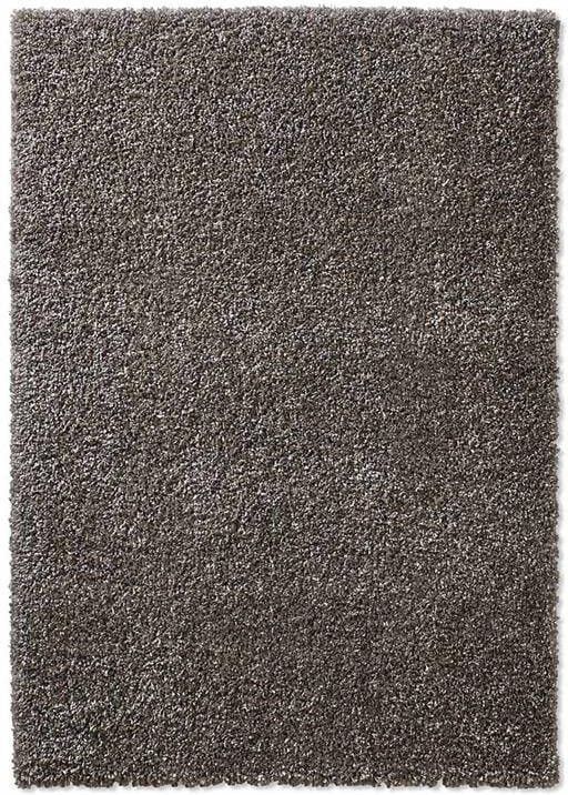 Tapeso Hoogpolig vloerkleed effen Classic donkergrijs 200x250 cm