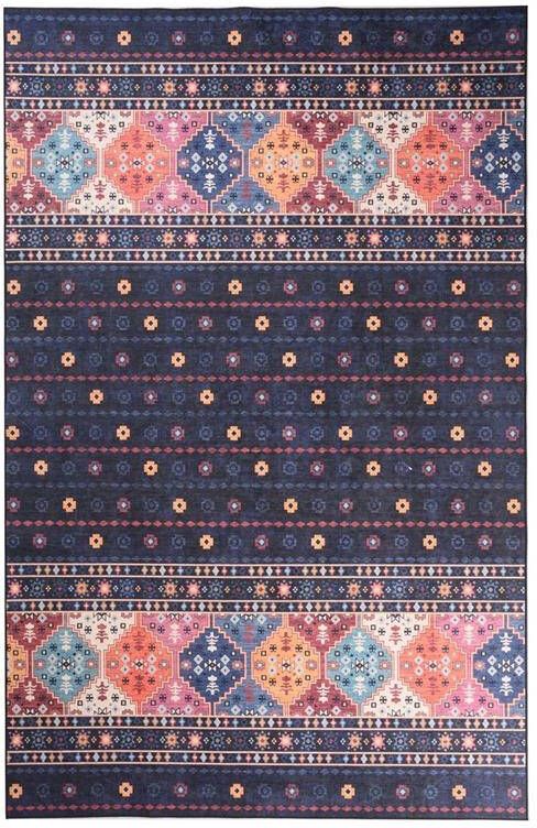 Tapeso Kelim vloerkleed wasbaar Moderna multi 140x200 cm