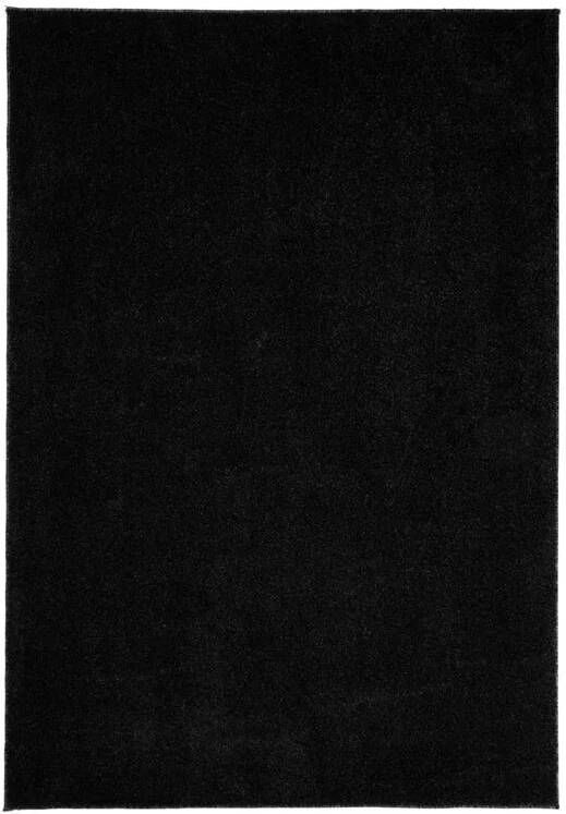 Tapeso Laagpolig vloerkleed Fine antraciet 160x230 cm