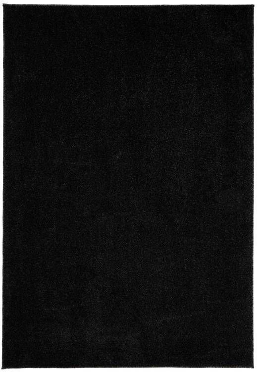 Tapeso Laagpolig vloerkleed Fine antraciet 60x110 cm